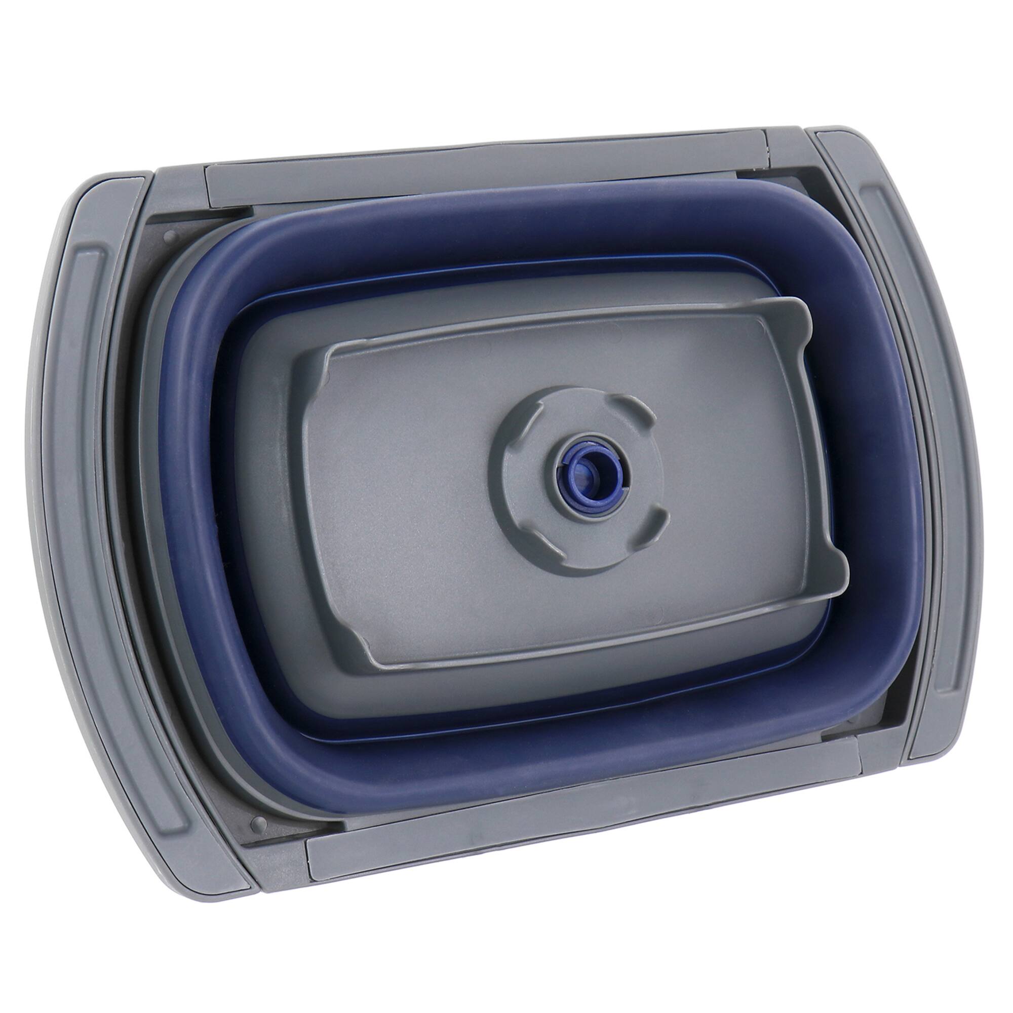 Oster Bluemarine 4qt. Over the Sink Collapsible Silicone Strainer